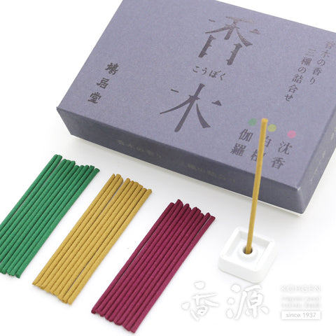 Kyukyodo Incense Sticks – Aromatic Woods (Kyara · Agarwood · Sandalwood)