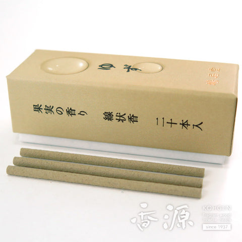 Kyukyodo Incense Sticks – Fruit Perfume Series