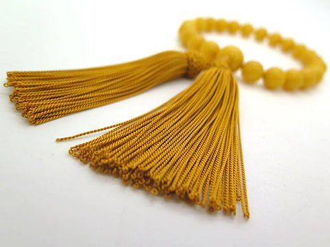 Men's prayer beads, wax amber
