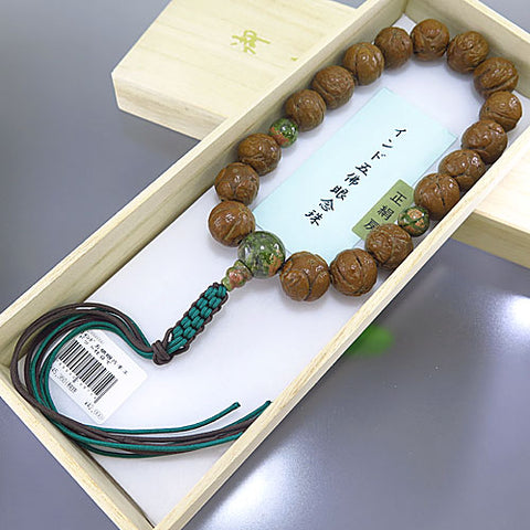 Men's prayer beads, buddha's eye bodhi tree