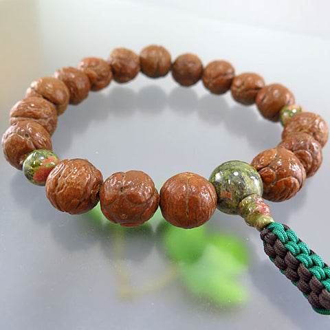 Men's prayer beads, buddha's eye bodhi tree