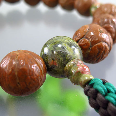 Men's prayer beads, buddha's eye bodhi tree