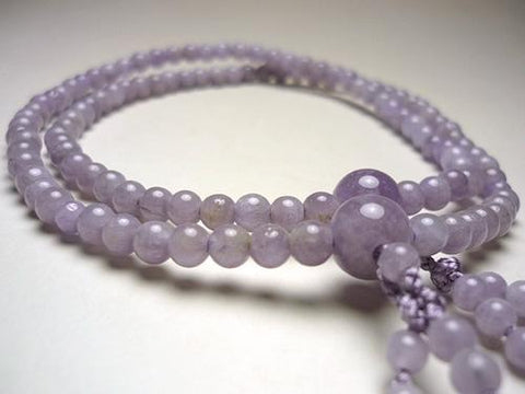 Women's Wisteria Cloud Amethyst Prayer Beads, Double-Strand