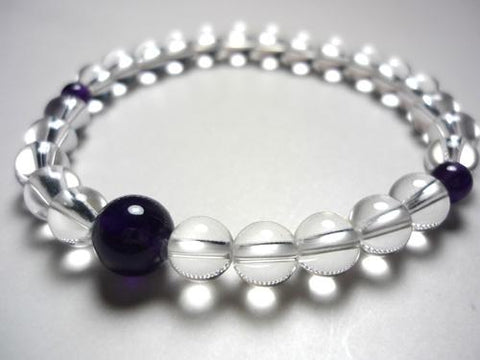 February Birthstone Bracelet Amethyst 633c241000000 - bead detail