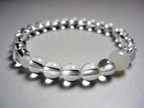 June Birthstone Bracelet White Onyx 633c281000000 - bead detail
