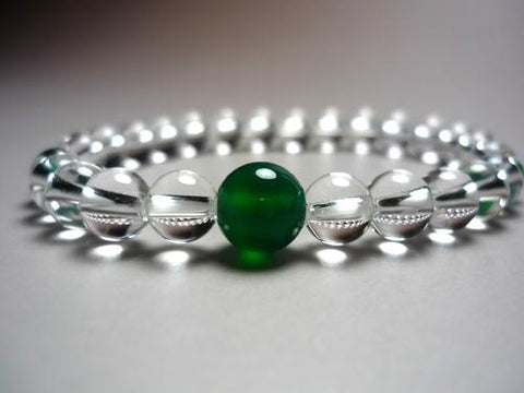 October Birthstone Bracelet Blue Agate 633c321000000 - bead detail