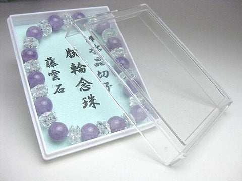 Crystal cut combination bracelet, Fujiun stone