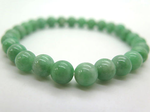Burmese Jade 6mm bead bracelet, matching set, limited edition