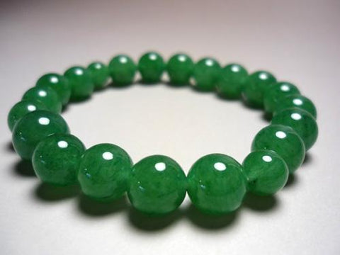 Indian jade (aventurine) bracelet 10mm