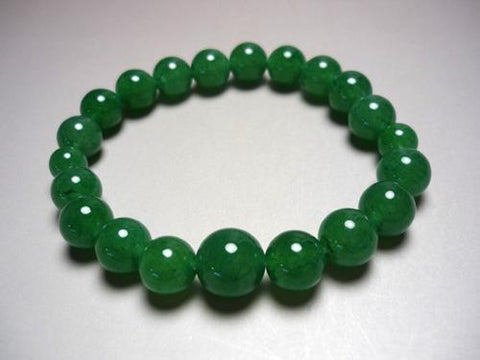 Indian jade (aventurine) bracelet 10mm