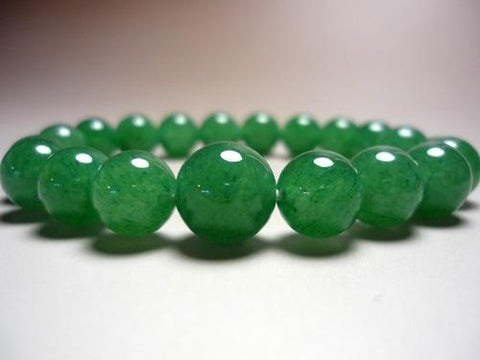 Indian jade (aventurine) bracelet 10mm