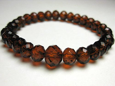 Cherry Amber mikan-dama cut-glass bracelet, matching set