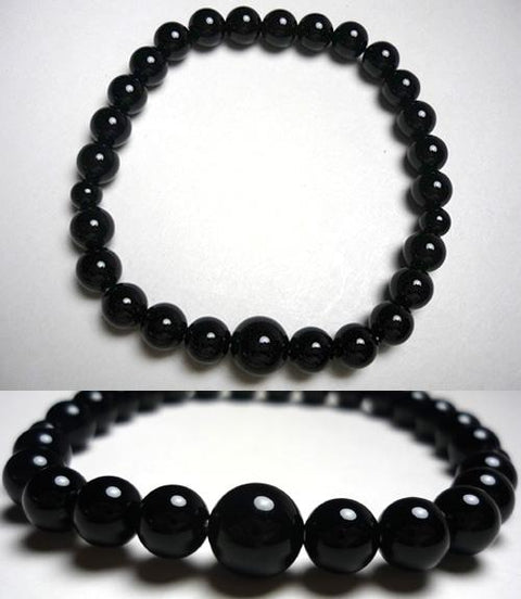 Black Onyx Bead Bracelet 633o011000000 - full view