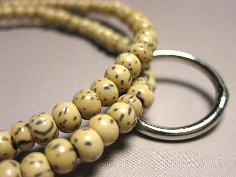Official Bracelet by Sect, Soto Sect, Star Moon Bodhi Seed, Uniform Finish, Made to Order