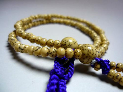 Formal Bracelet by Sect, Jodo Shinshu Sect, Star Moon Bodhi Seed, Matching Set