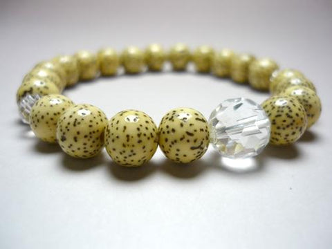 Starry Moon Linden Birthstone Bracelet April Crystal Cut
