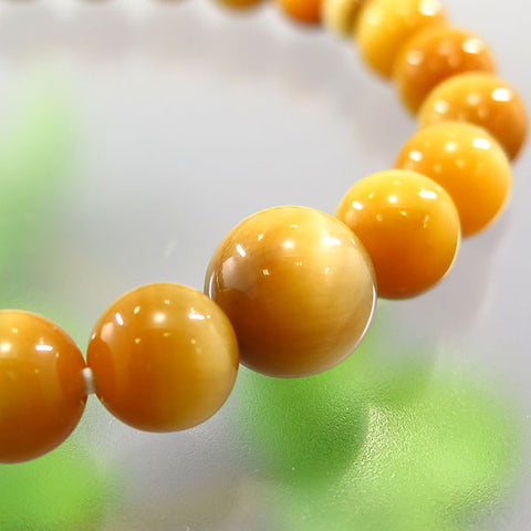 White Tiger's Eye Bracelet, 8mm Beads, Matching Set