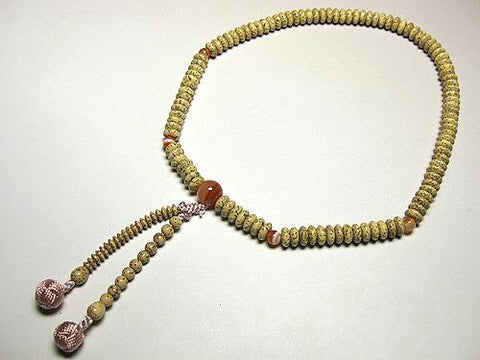 Striped Agate Formal Prayer Beads Bracelet 633v008000000 - bead detail