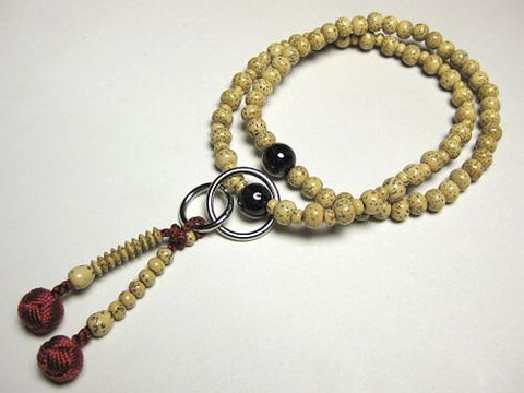 Garnet Formal Prayer Beads Bracelet 633v014000000 - stone close-up