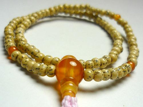 Striped Agate Formal Prayer Beads Bracelet 633v035000000 - stone close-up