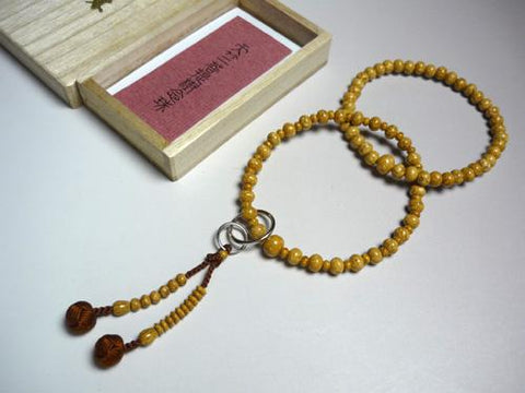 Formal Bracelet by Sect, Jodo Sect, Tenjiku Bodhi Seed, Matching Set