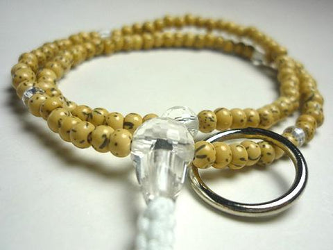 Cut Crystal Formal Prayer Beads Bracelet 633v057000000 - stone close-up