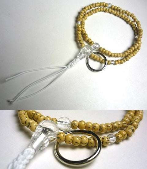 Cut Crystal Formal Prayer Beads Bracelet 633v057000000 - Soto Zen sect, April birthstone