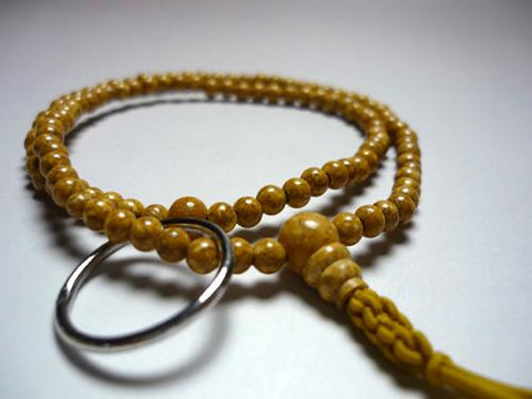 Soto sect formal bracelet, Indian Bodhi seed, matching set