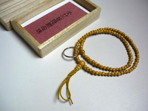 Soto sect formal bracelet, Indian Bodhi seed, matching set
