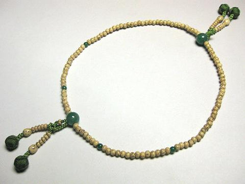Aventurine Formal Prayer Beads Bracelet 633v085000000 - bead detail