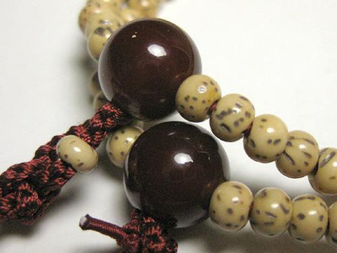 Agate Formal Prayer Beads Bracelet 633v087000000 - stone close-up
