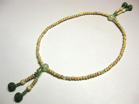 Green Onyx Formal Prayer Beads Bracelet 633v090000000 - bead detail