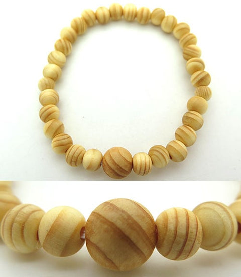 Koyamaki bead bracelet, 6mm, matching set