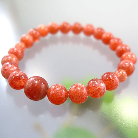 Sunstone Bracelet, 8mm Beads, Matching Set, Limited Edition