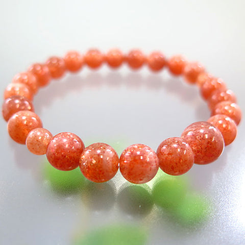 Sunstone Bracelet, 8mm Beads, Matching Set, Limited Edition