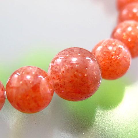 Sunstone Bracelet, 8mm Beads, Matching Set, Limited Edition