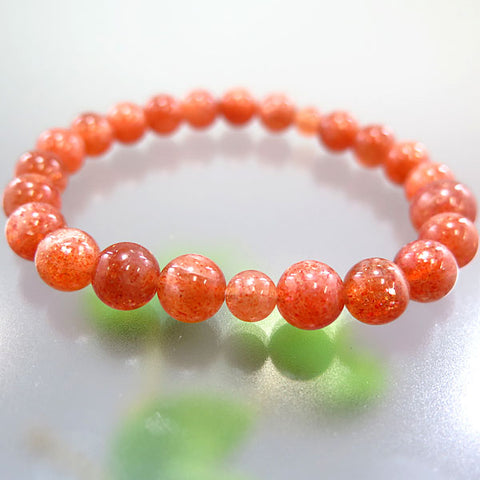 Sunstone Bracelet, 8mm Beads, Matching Set, Limited Edition