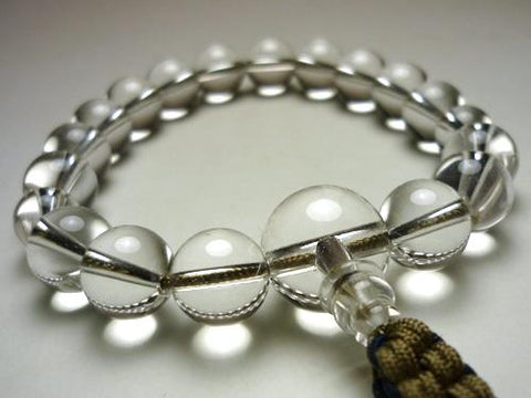 Children's prayer beads, crystal, matching set, for boys
