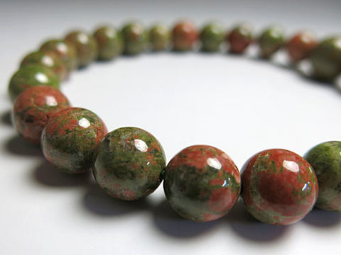 Men's Prayer Beads, Epidote, 22 Beads, Uniform Finish