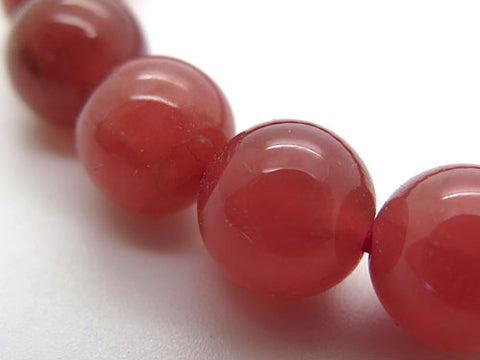 Inca Rose 9mm bead bracelet, straight, limited edition