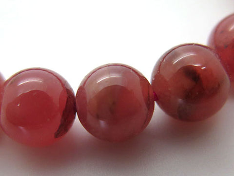 Inca Rose 9mm bead bracelet, straight, limited edition