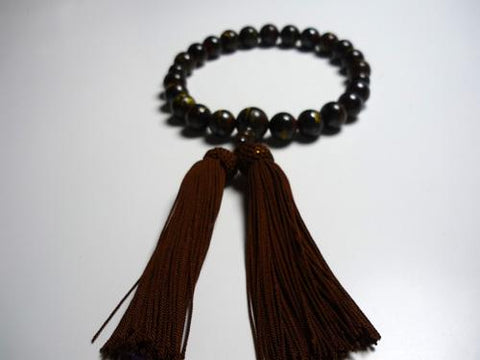 Men's prayer beads, iron tiger's eye