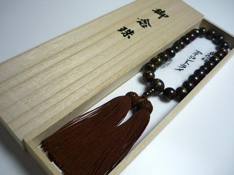 Men's prayer beads, iron tiger's eye