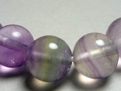 Fluorite 8mm bracelet, matching set