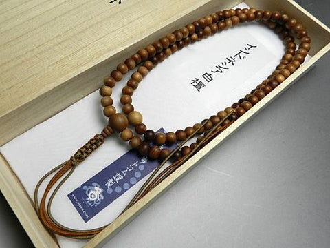 Men's prayer beads, Indonesian sandalwood