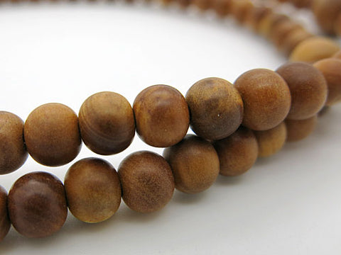 Men's prayer beads, Indonesian sandalwood
