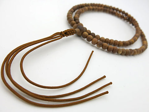Men's prayer beads, Indonesian sandalwood