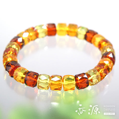Mixed Amber Bracelet, Tire-Cut, Limited Edition