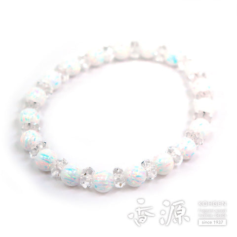 Kyoto opal bead bracelet