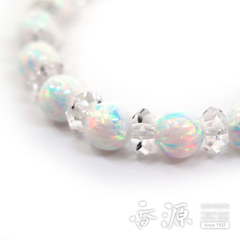 Kyoto opal bead bracelet